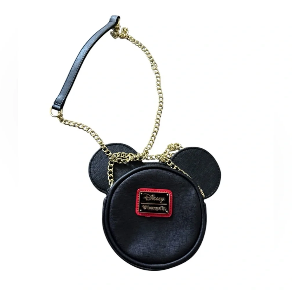 Disney Mickey Mouse Ears Crossbody Bag - Black and Red